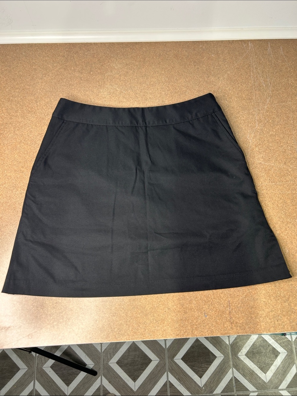 Adidas Black A-Line Skirt